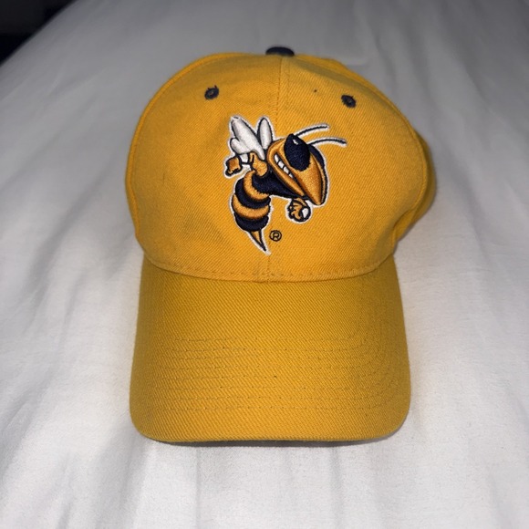 Georgia Tech Yellowjackets Buzz Hat Size 7.25" 7 1/4" Zephyr Z Hat Vtg 1990's - Picture 1 of 9